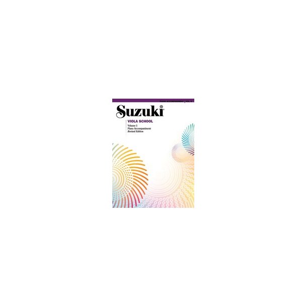 Sukuzi Viola School: Volume 5 Revised Edition - Piano Accompaniments Book (Revised Edition)