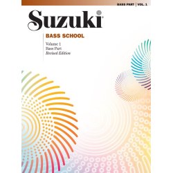 Suzuki Bass School Volume 1 Revised Edition Double Bass Part Book