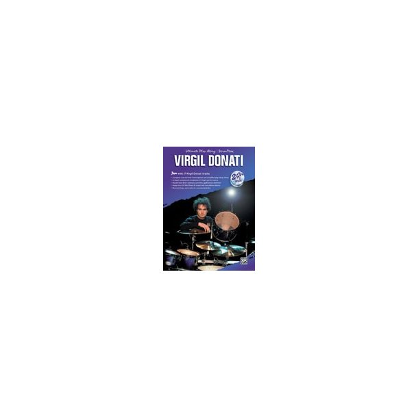 Virgil Donati: Ultimate Drum Play-Along (Book and 2CDs)