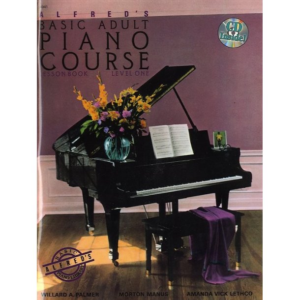 Alfred's Basic Adult Piano Course: Lesson Book Level One (Book/CD)