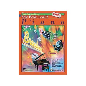 ALFRED'S BASIC PIANO LIBRARY TOP HITS SOLO LEVEL 2 PIANO BOOK