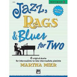 Martha Mier: Jazz Rags And Blues For Two - Book Three