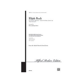 ELIJAH ROCK (ARR PERRY & PERRY) 2 PART CHORAL SHEET