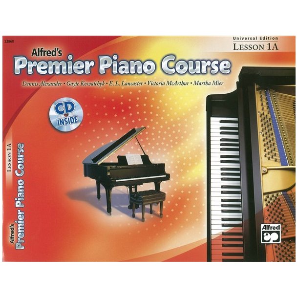 Alfred's Premier Piano Course - Lesson 1A (BK/CD)