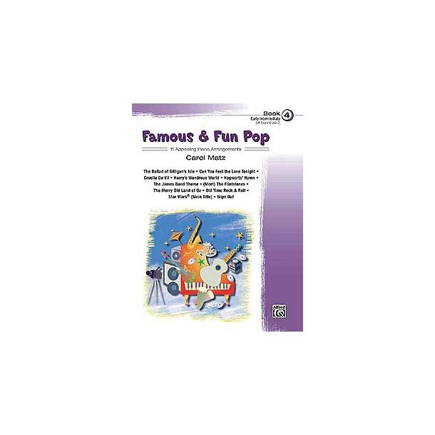 Carol Matz: Famous And Fun Pop - Book Four