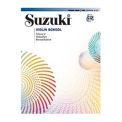 Suzuki Violin School Volume 2  - Violin Part/CD (Revised Edition)
