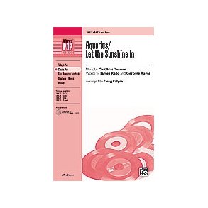 Galt MacDermot: Aquarius / Let The Sunshine In (Hair) - SATB