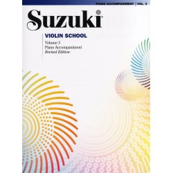 Suzuki Violin School Piano Accompaniment - Volume 3 (Revised Edition)