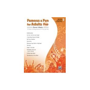 Famous & Fun for Adults: Pop - Book 3