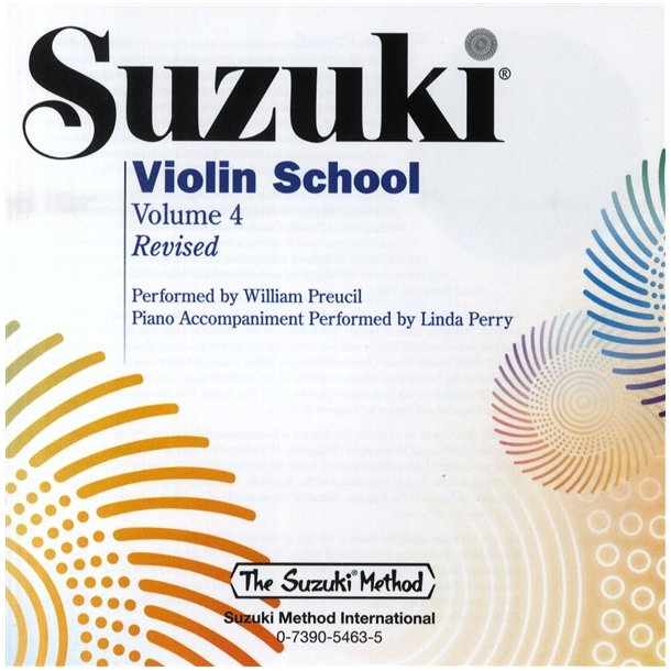 Suzuki: Violin School Volume 4 - Accompanying CD