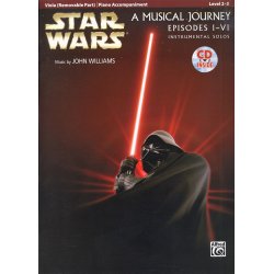 Star Wars: A Musical Journey, Episodes I - VI - Viola/Piano Acc.