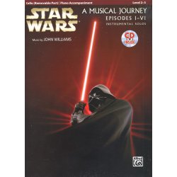 Star Wars: A Musical Journey, Episodes I - VI - Cello/Acc. Piano