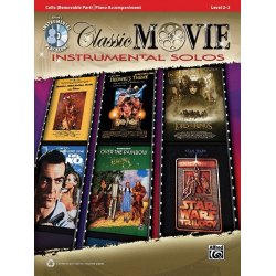 Classic Movie Instrumental Solos: Cello (Book/CD)