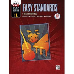 Alfred Jazz Easy Play-Along Series Volume 1: Easy Standards (Book/MP3CD)