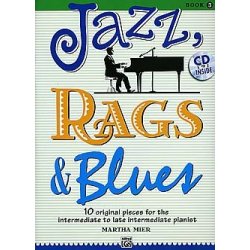 Martha Mier; Jazz, Rags & Blues, Book 3