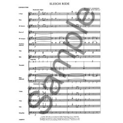 Leroy Anderson: Sleigh Ride (Orchestral Score/Parts)