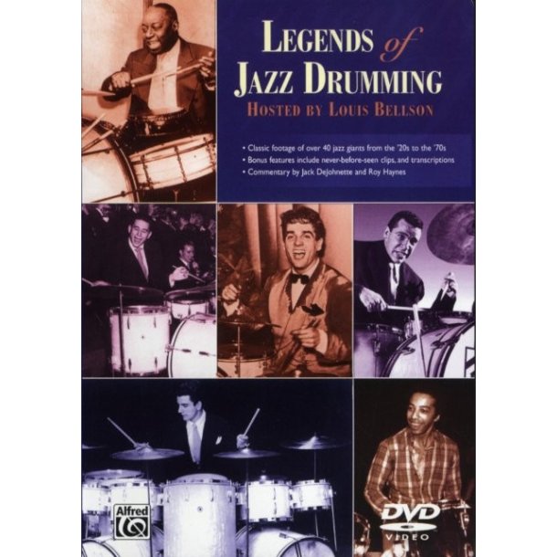 Legends Of Jazz Drumming - Complete