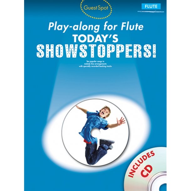 Guest Spot Playalong For Flute: Today's Showstoppers