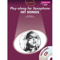 Guest Spot: Hit Songs - Play-Along For Alto Saxophone