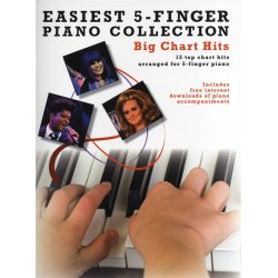 Easiest 5-Finger Piano Collection: Big Chart Hits