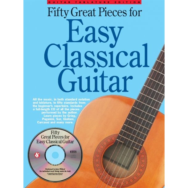 50 Great Pieces For Easy Classical Guitar