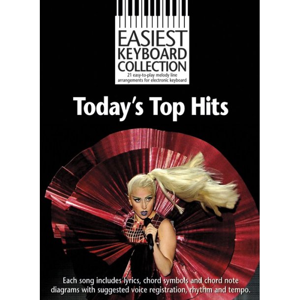 Easiest Keyboard Collection: Today's Top Hits