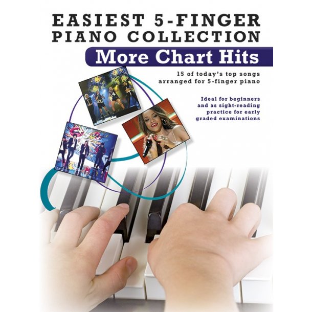 Easiest 5-Finger Piano Collection: More Chart Hits