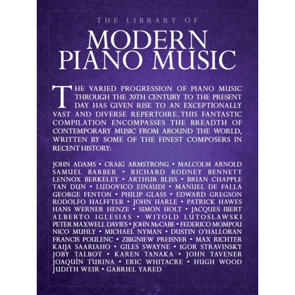The Library Of Modern Piano Music