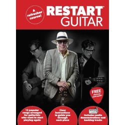 Restart Guitar Book And Download Card