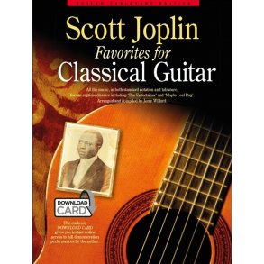 Scott Joplin Favorites For Classical Guitar (Book/Download Card)
