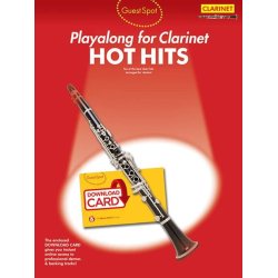 Guest Spot: Hot Hits - Clarinet (Book/Download Card)