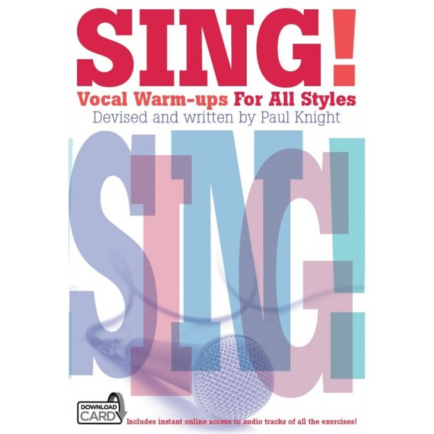 Sing! Vocal Warm-ups For All Styles (Book/Download Card)