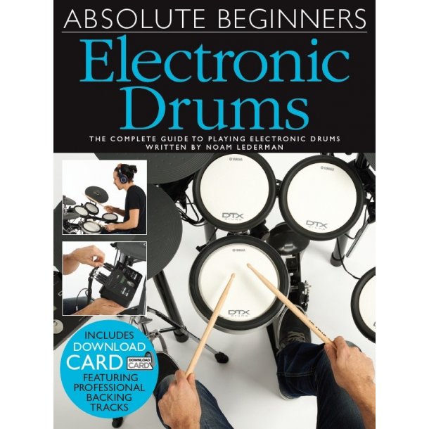 Absolute Beginners: Electronic Drums (Book/Audio Download)