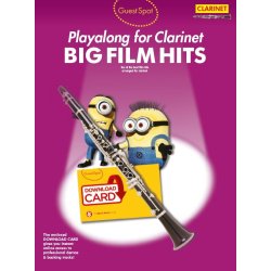 Guest Spot: Big Film Hits Playalong For Clarinet (Book/Download Card)
