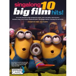 Singalong: 10 Big Film Hits (Book/Download Card)