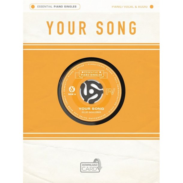 Essential Piano Singles: Ellie Goulding - Your Song (Single Sheet/Audio Download)