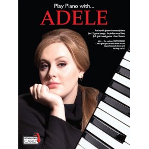 Play Piano With... Adele (Book/Audio Download)