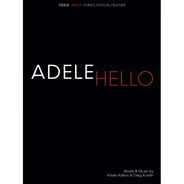 Adele: Hello (Piano, Vocal &amp; Guitar)