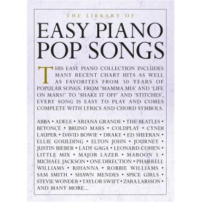 The Library Of Easy Piano Pop Songs