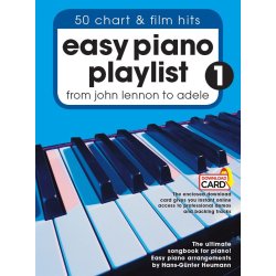 Easy Piano Playlist: Volume 1 (Book/Audio Download)