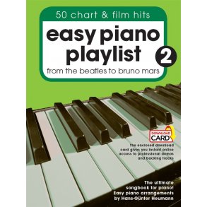 Easy Piano Playlist: Volume 2 (Book/Audio Download)