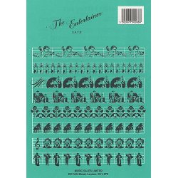 Scott Joplin: Entertainer- Ragtime Novelty (SATB/Piano)
