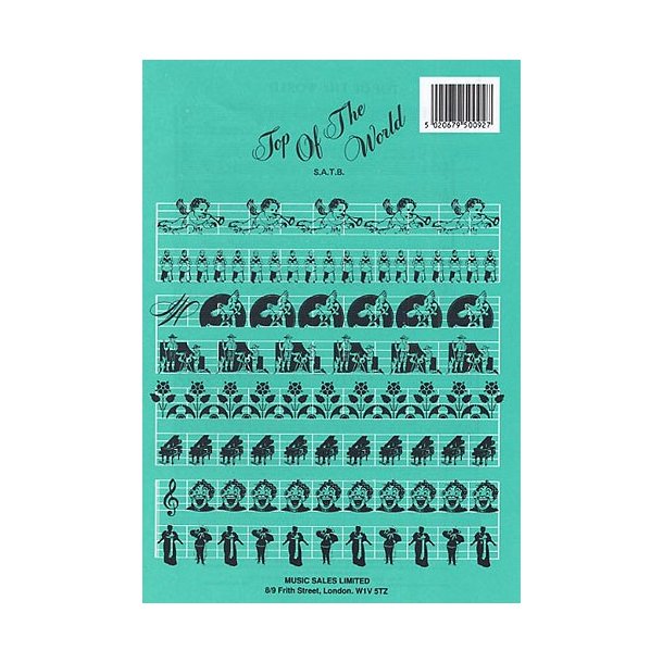 The Carpenters: Top Of The World (SATB/Piano)