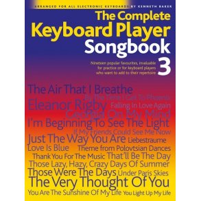 The Complete Keyboard Player: Songbook 3