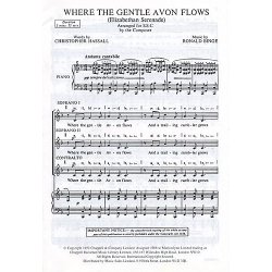 Ronald Binge: Where The Gentle Avon Flows - SSA/Piano