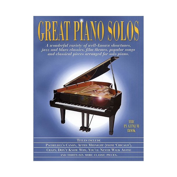 Great Piano Solos - The Platinum Book