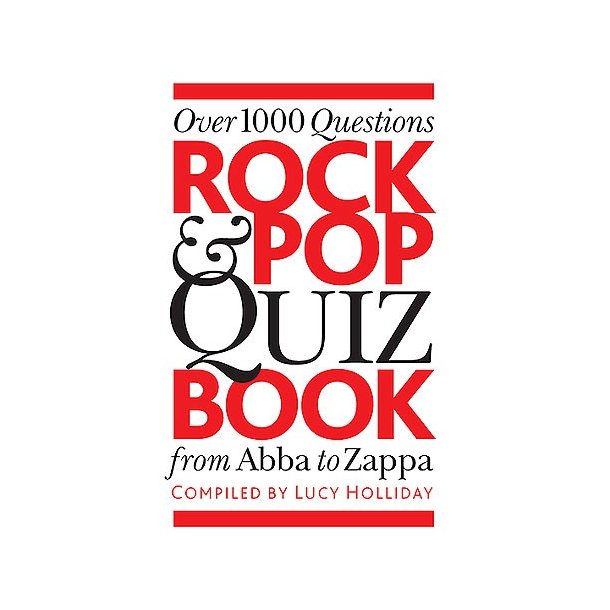 Rock And Pop Quiz Book