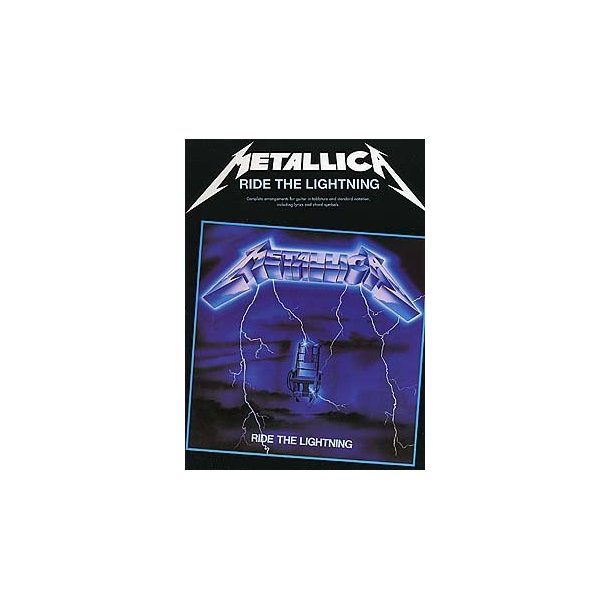 Metallica: Ride The Lightning Guitar (Tab Edition) - Guitar Tab(with Chord  Boxes) - Stepnote Aps