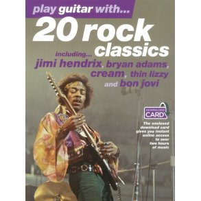Play Guitar With...20 Rock Classics (Book/Download Card)