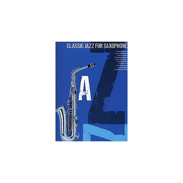 Classic Jazz For Saxophone